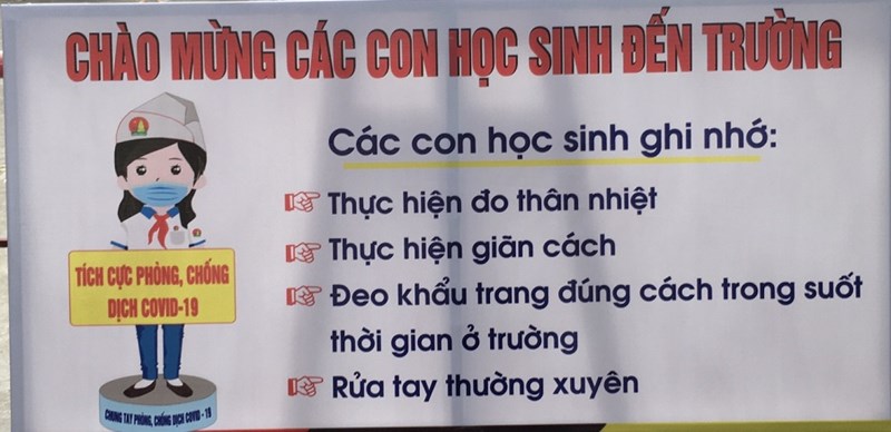 Thông báo - phương án - kịch bản phòng chống bệnh viêm đường hô hấp cấp khi học sinh trở lại trường học
